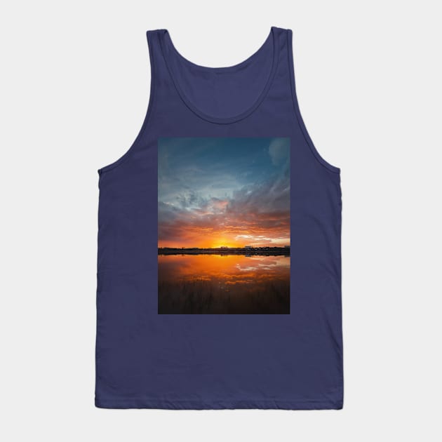 tranquil evening scene Tank Top by psychoshadow